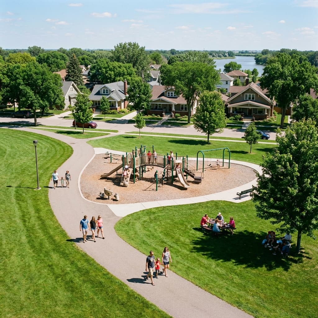 Grand Forks neighborhood park